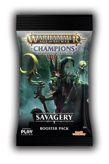 Warhammer Age of Sigmar: Champions Wave 2: Savagery Booster (Engl.)