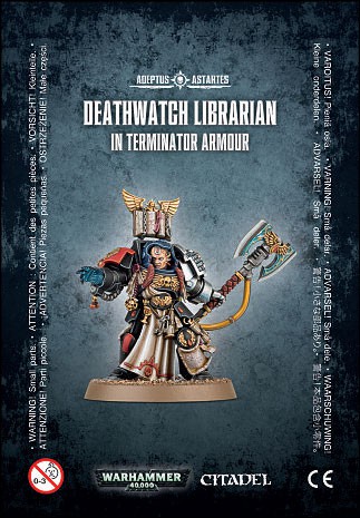 Deathwatch Librarian in Terminator Armour