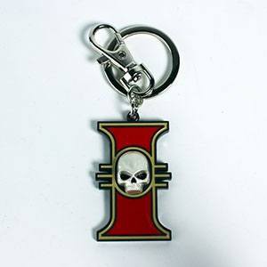 Warhammer 40K Metall-Schlüsselanhänger Inquisition Emblem