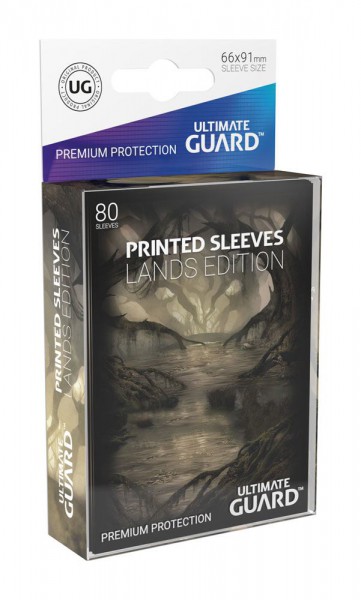Ultimate Guard Printed Sleeves Standardgröße Lands Edition Sumpf