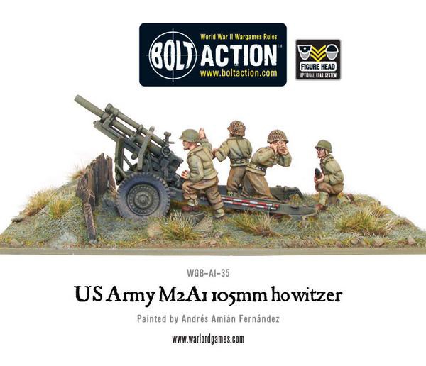 US Army M2A1 105mm howitzer