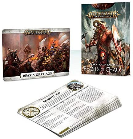 Warscroll Cards: Beasts of Chaos (DE)