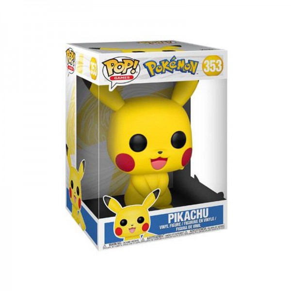 Pokemon Super Sized POP! Games Vinyl Figur Pikachu 25 cm